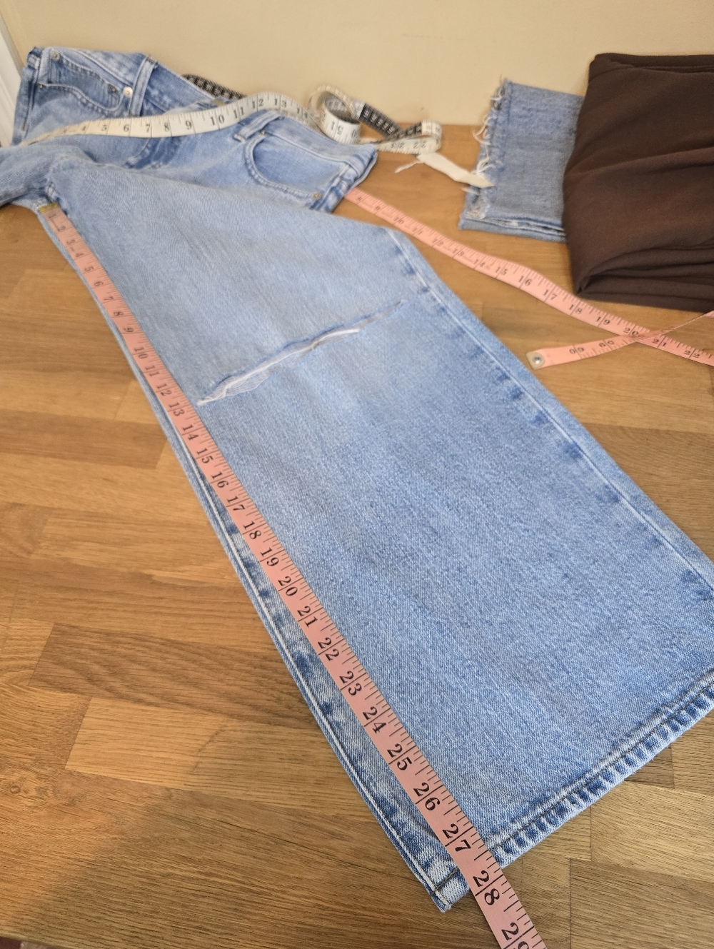 J.Crew '84 Low Rise Wide Leg Jeans Size 27P In Synniva 27 P - Picture 12 of 13